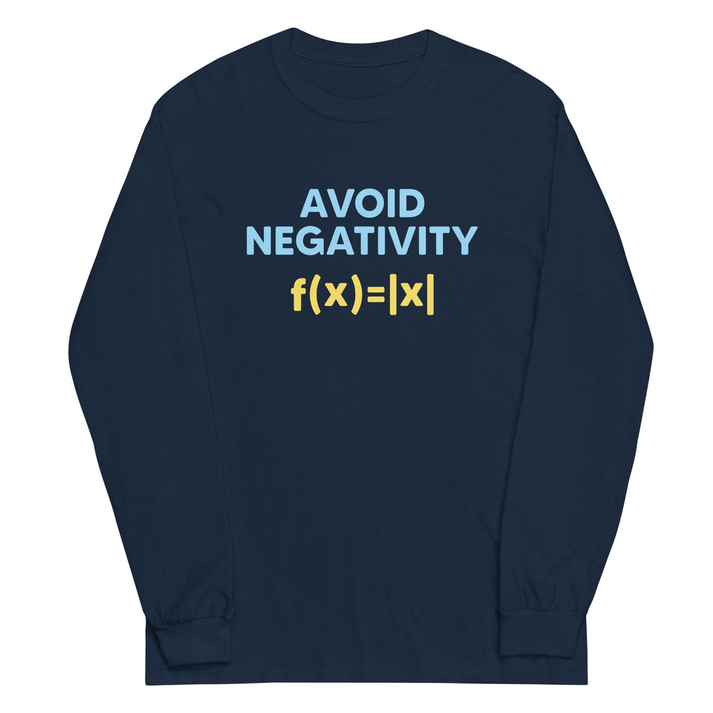 Avoid Negativity Unisex Long Sleeve Tee product image 3