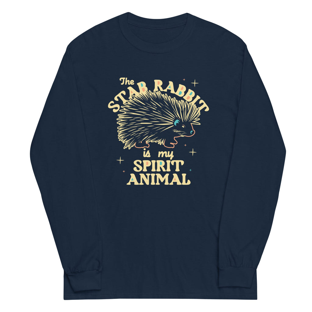The Stab Rabbit Is My Spirit Animal Unisex Long Sleeve Tee product image 3