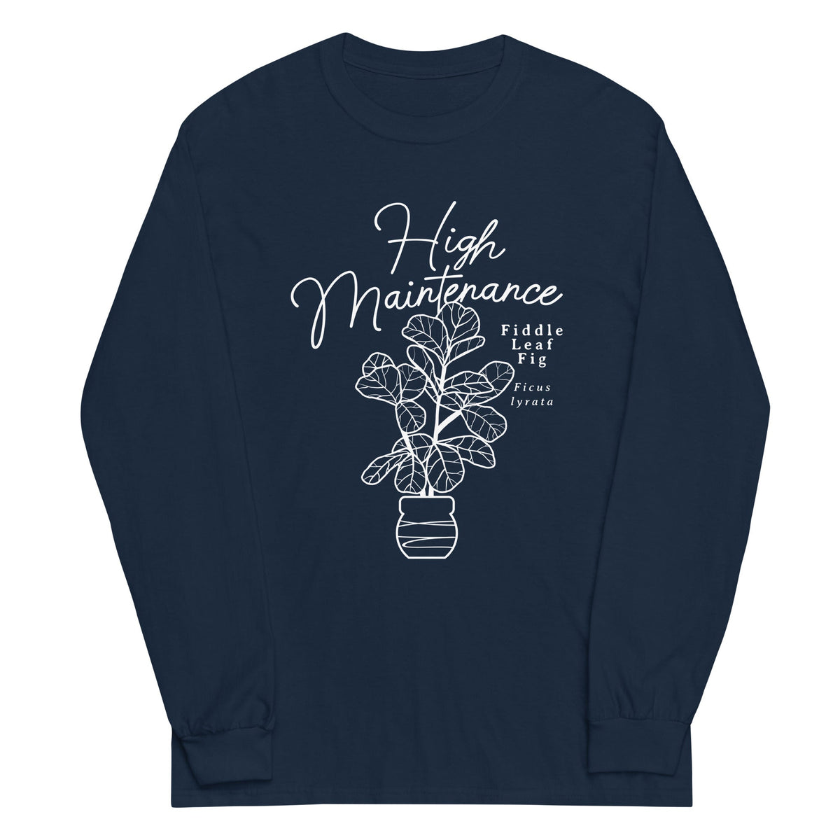 High Maintenance Unisex Long Sleeve Tee product image 3