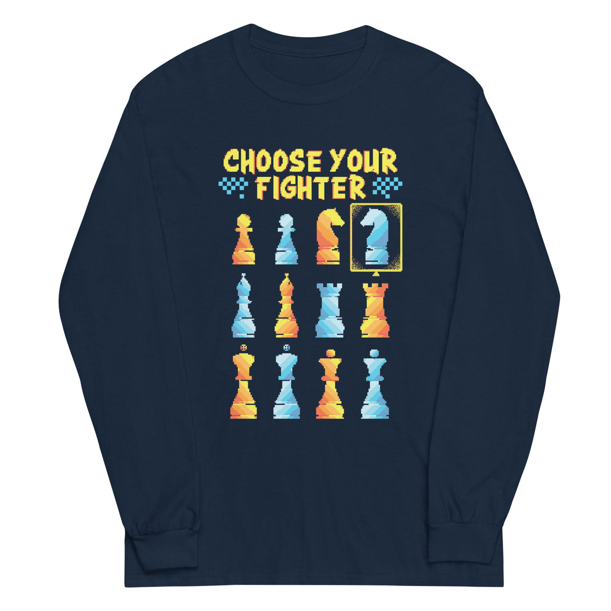 Choose Your Fighter Unisex Long Sleeve Tee product image 1