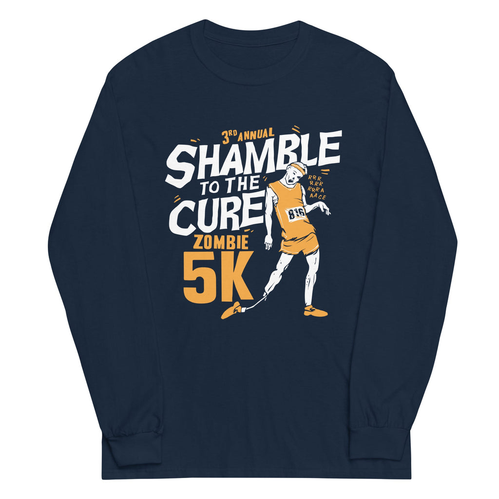 Shamble To The Cure Zombie 5K Unisex Long Sleeve Tee product image 3