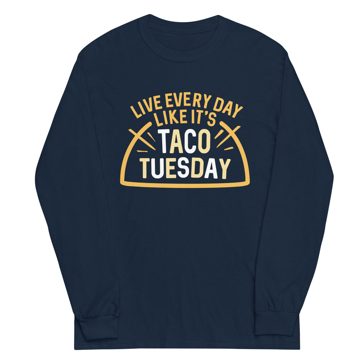 Taco Tuesday Unisex Long Sleeve Tee product image 3
