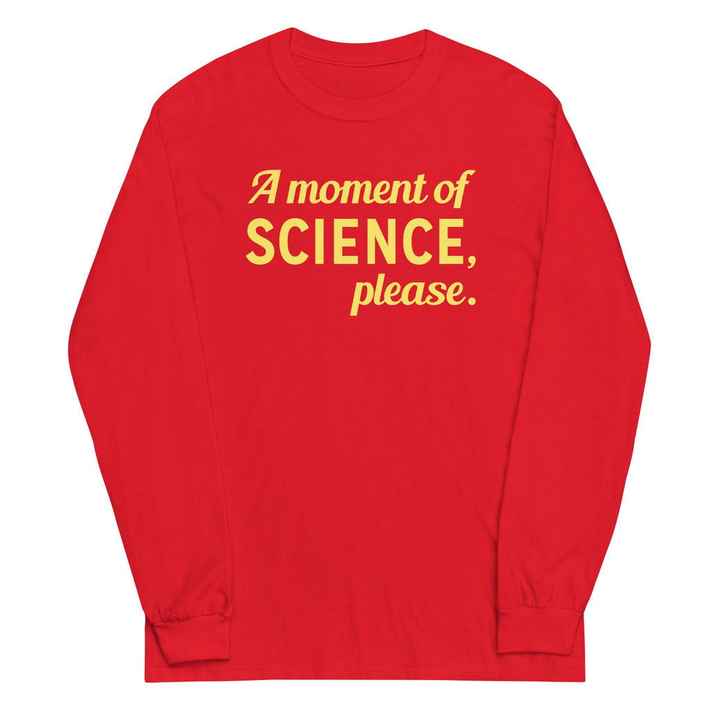 A Moment of Science, Please Unisex Long Sleeve Tee product image 4