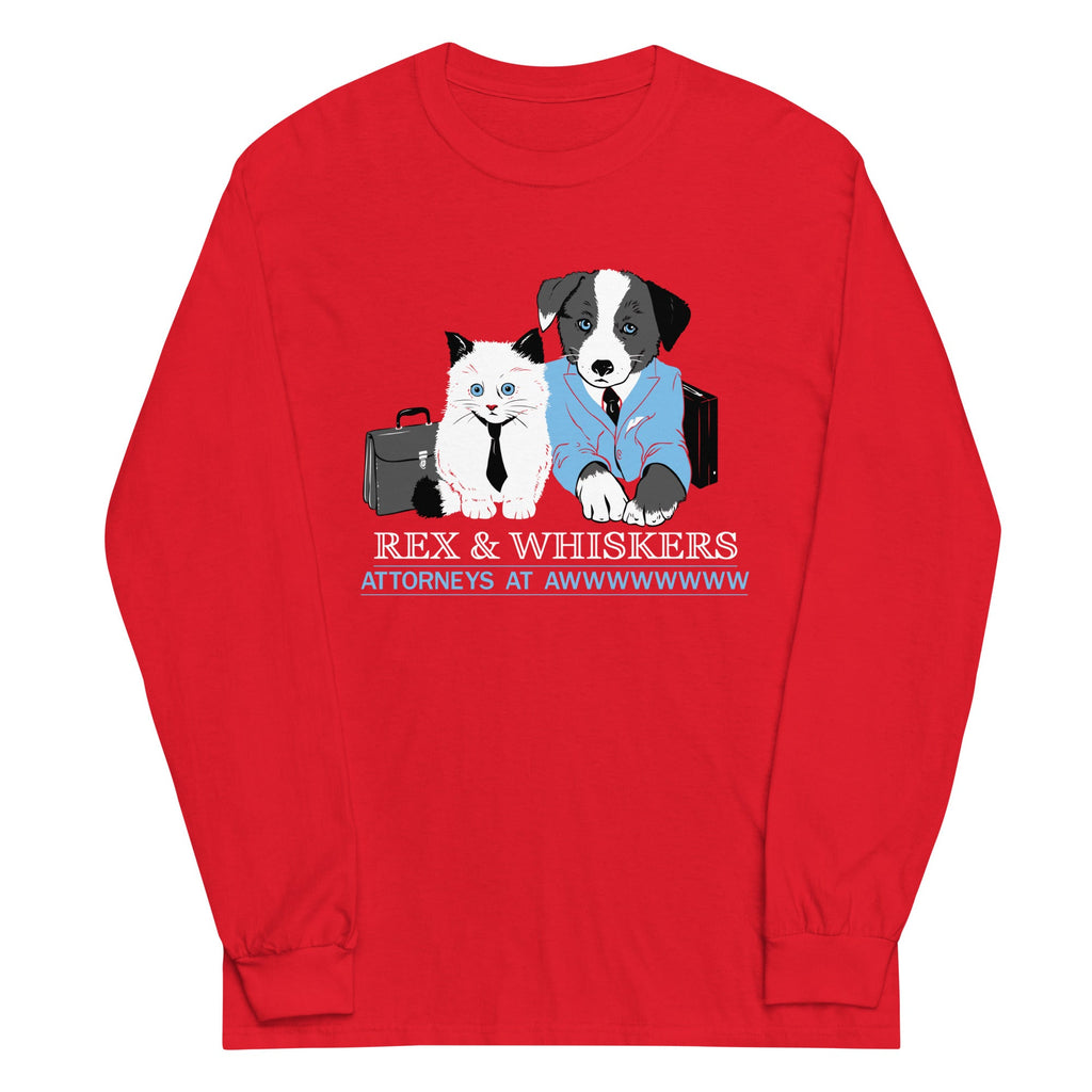 Rex and Whiskers Attorneys Unisex Long Sleeve Tee product image 3