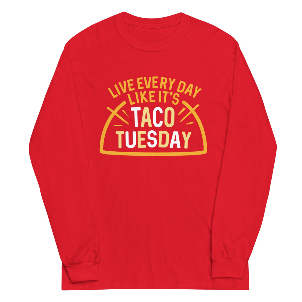 Taco Tuesday Unisex Long Sleeve Tee product image 1