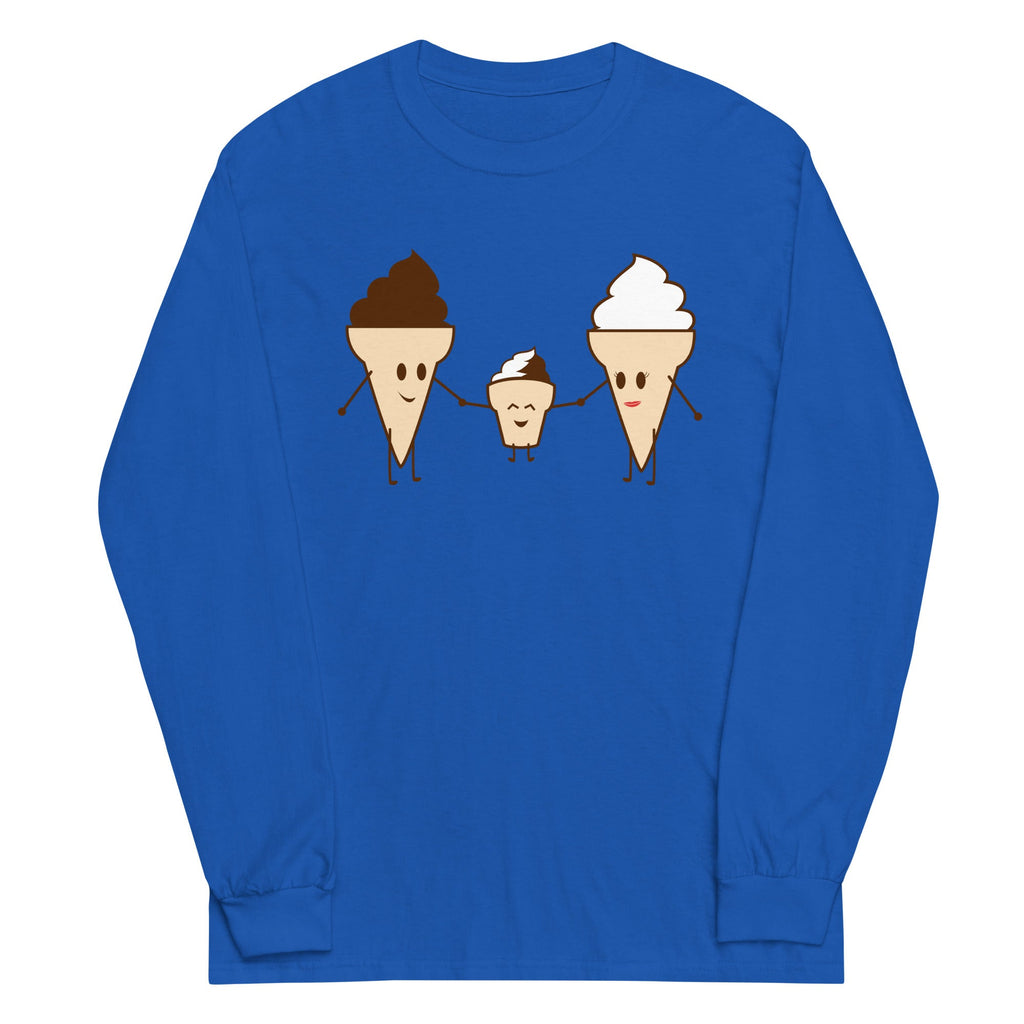Ice Cream Family Unisex Long Sleeve Tee product image 3
