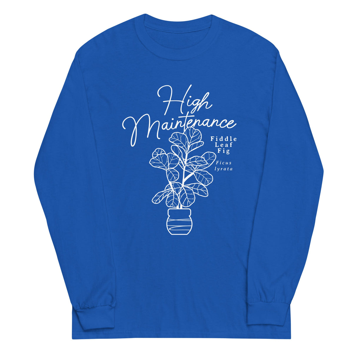 High Maintenance Unisex Long Sleeve Tee product image 5
