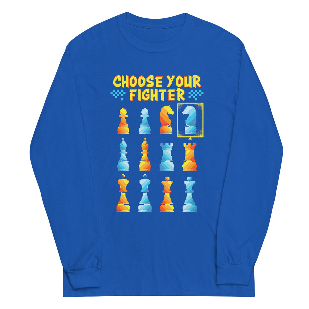 Choose Your Fighter Unisex Long Sleeve Tee product image 5