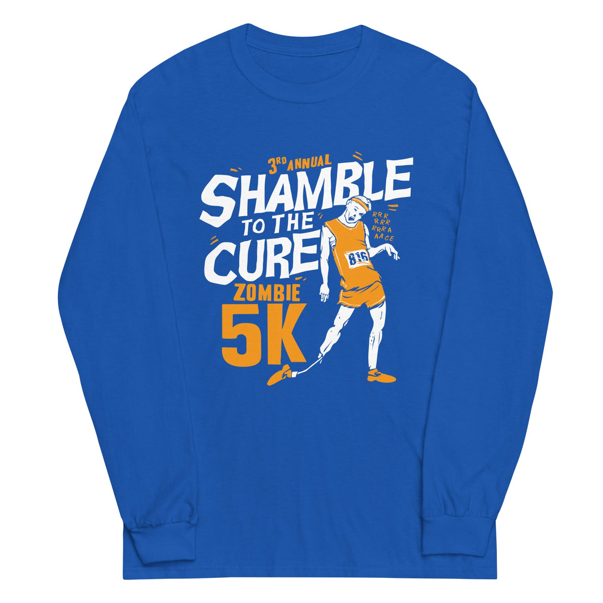 Shamble To The Cure Zombie 5K Unisex Long Sleeve Tee product image 1