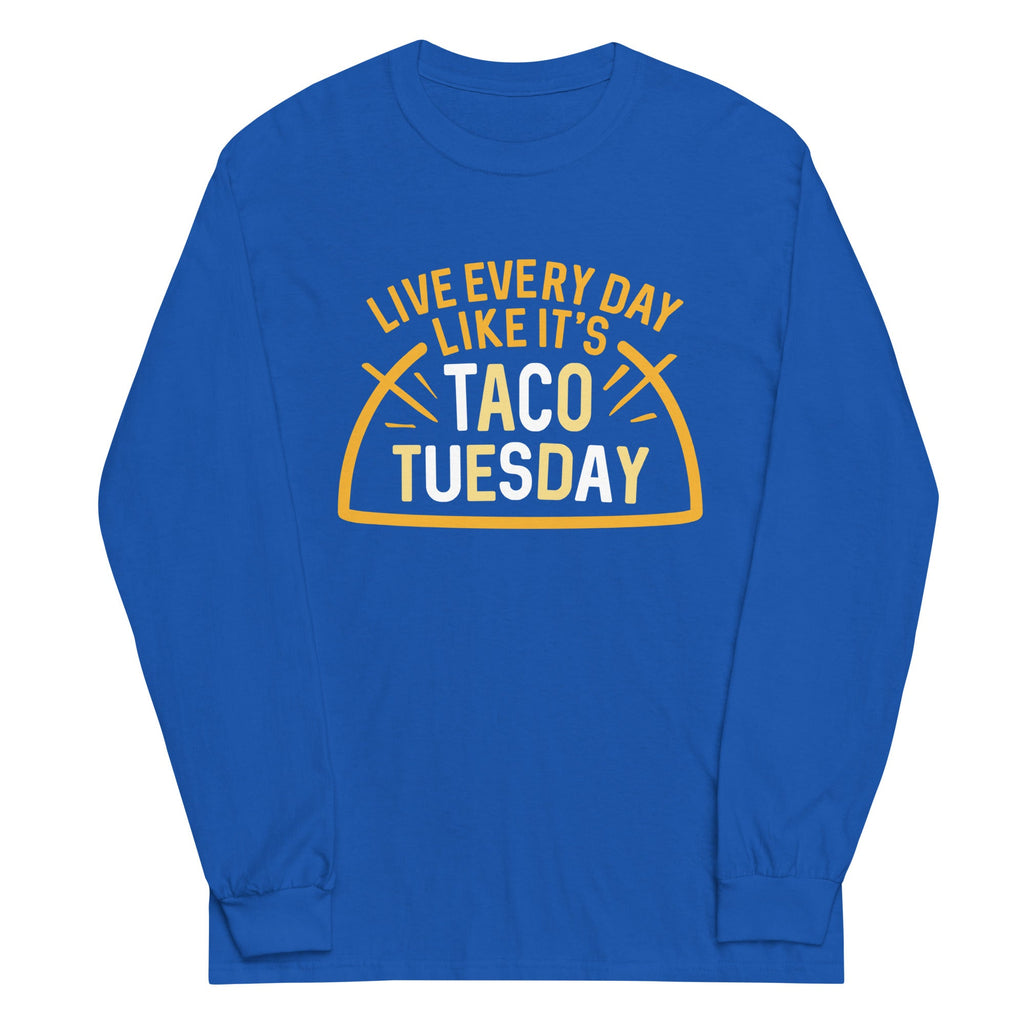 Taco Tuesday Unisex Long Sleeve Tee product image 5