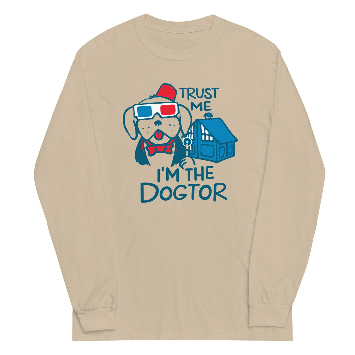 Trust Me, I'm The Dogtor Unisex Long Sleeve Tee product image 3