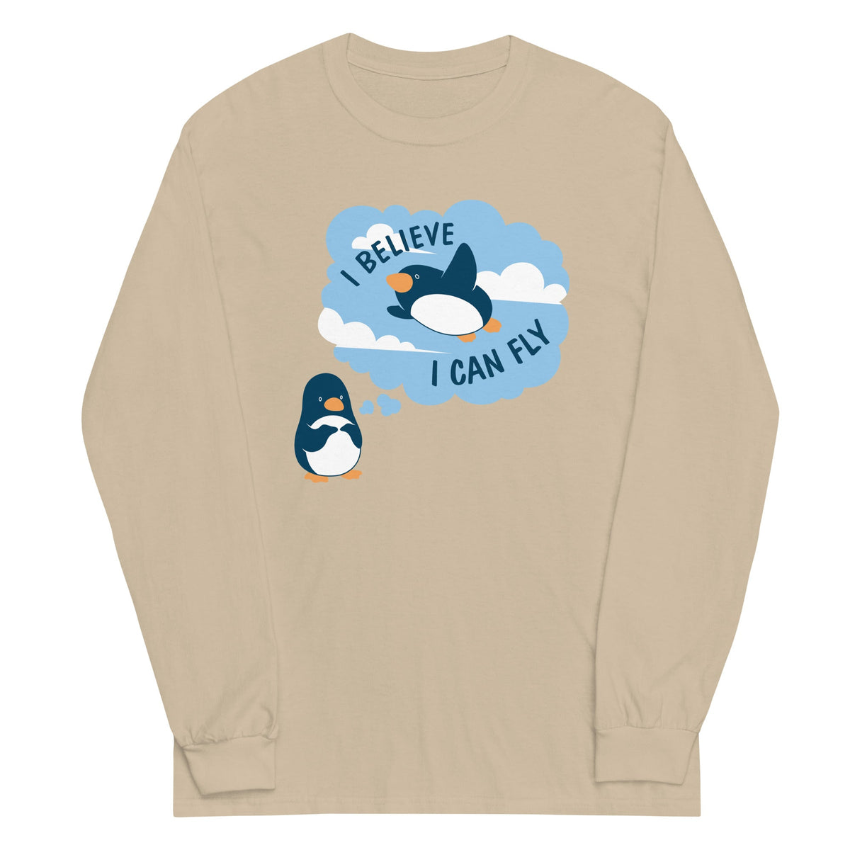 I Believe I Can Fly Unisex Long Sleeve Tee product image 3