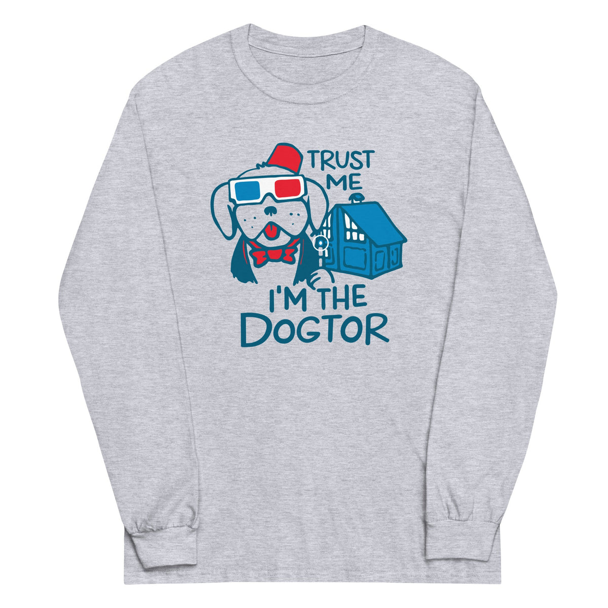 Trust Me, I'm The Dogtor Unisex Long Sleeve Tee product image 1