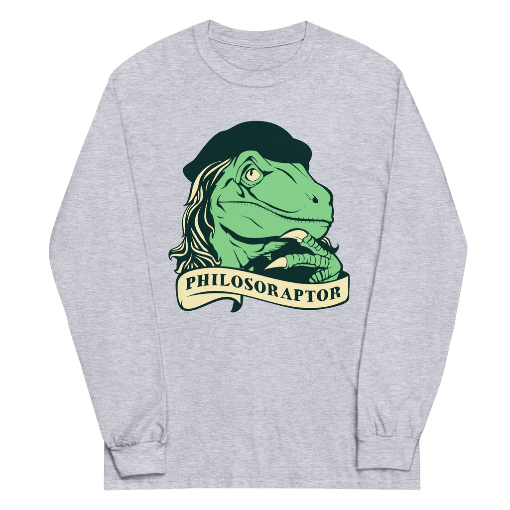 Philosoraptor Unisex Long Sleeve Tee product image 4
