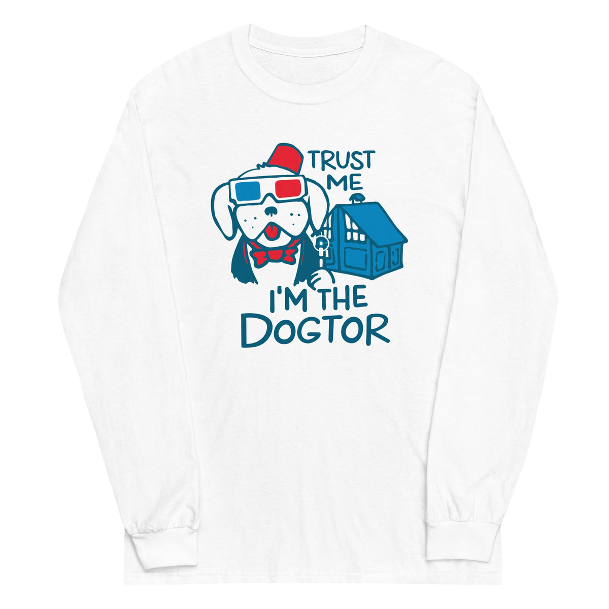 Trust Me, I'm The Dogtor Unisex Long Sleeve Tee product image 5