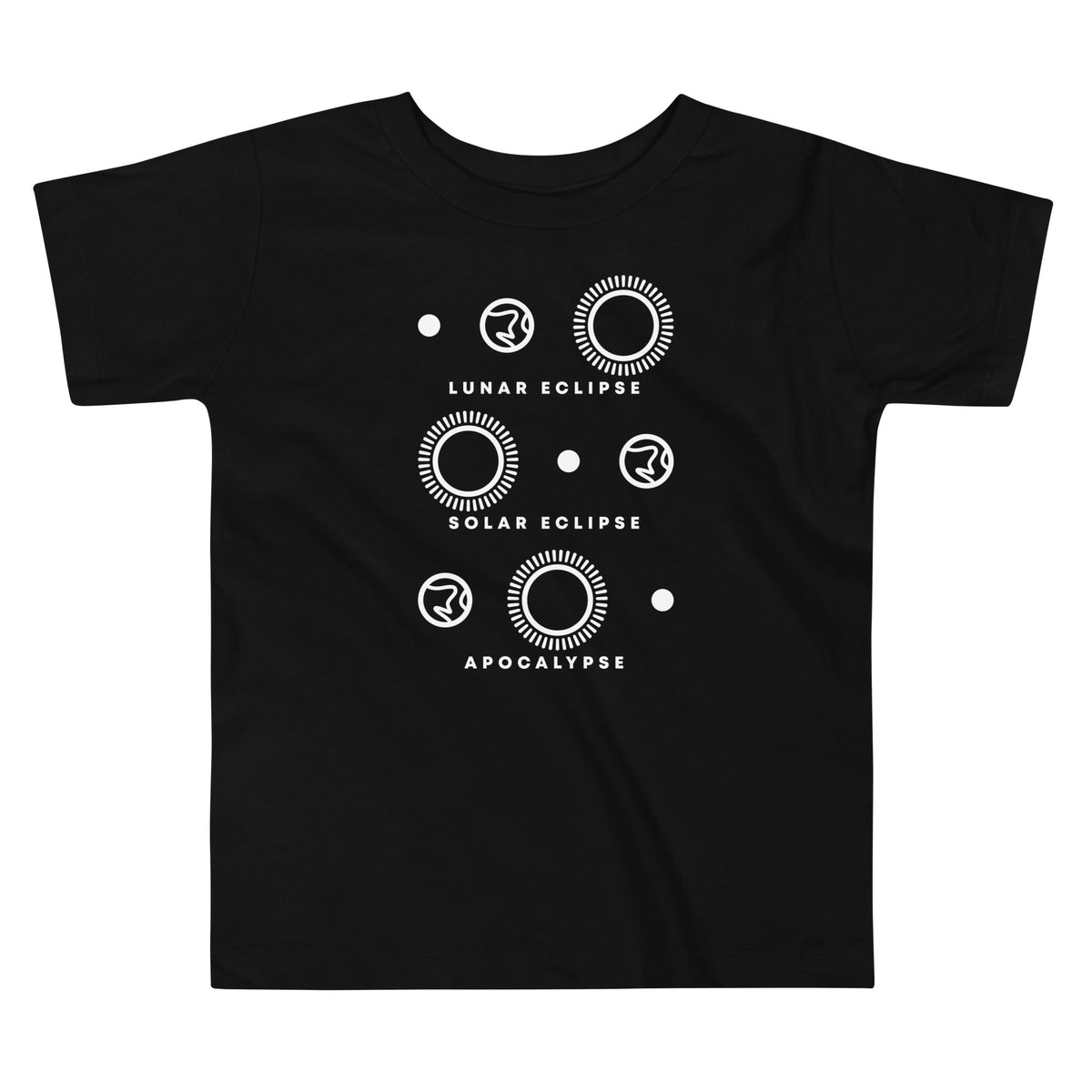 Lunar Eclipse Solar Apocalypse Kid's Toddler Tee product image 1