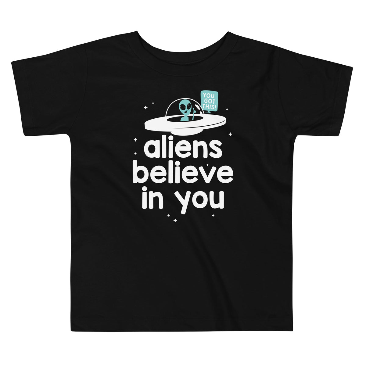 Aliens Believe In You Kid's Toddler Tee product image 1