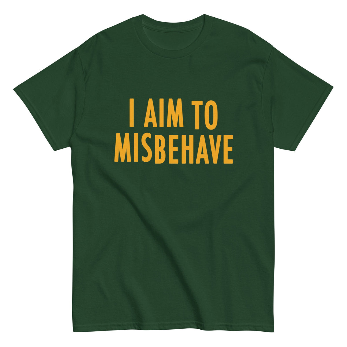 I Aim To Misbehave Men's Classic Tee product image 4