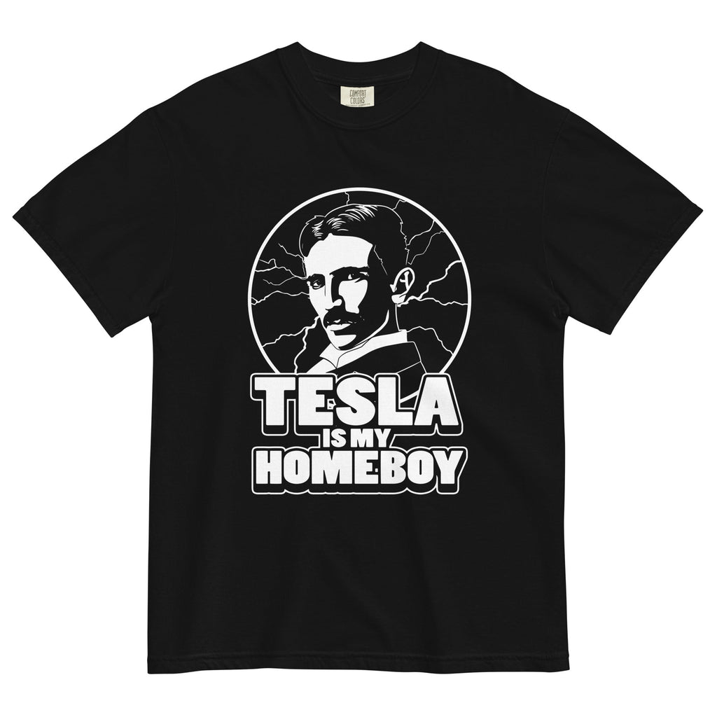 Tesla Is My Homeboy Men's Relaxed Fit Tee product image 1