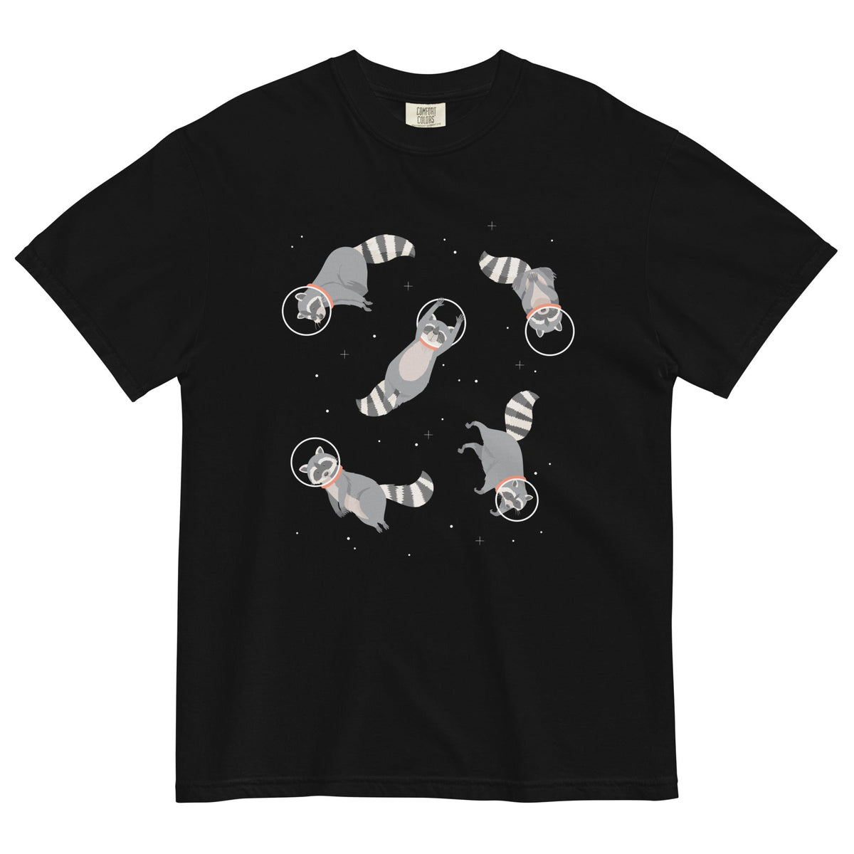 Raccoons In Space Men's Relaxed Fit Tee product image 1