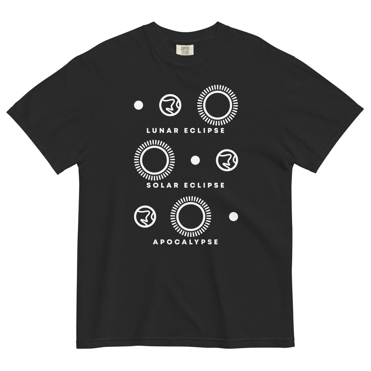 Lunar Eclipse Solar Apocalypse Men's Relaxed Fit Tee product image 7
