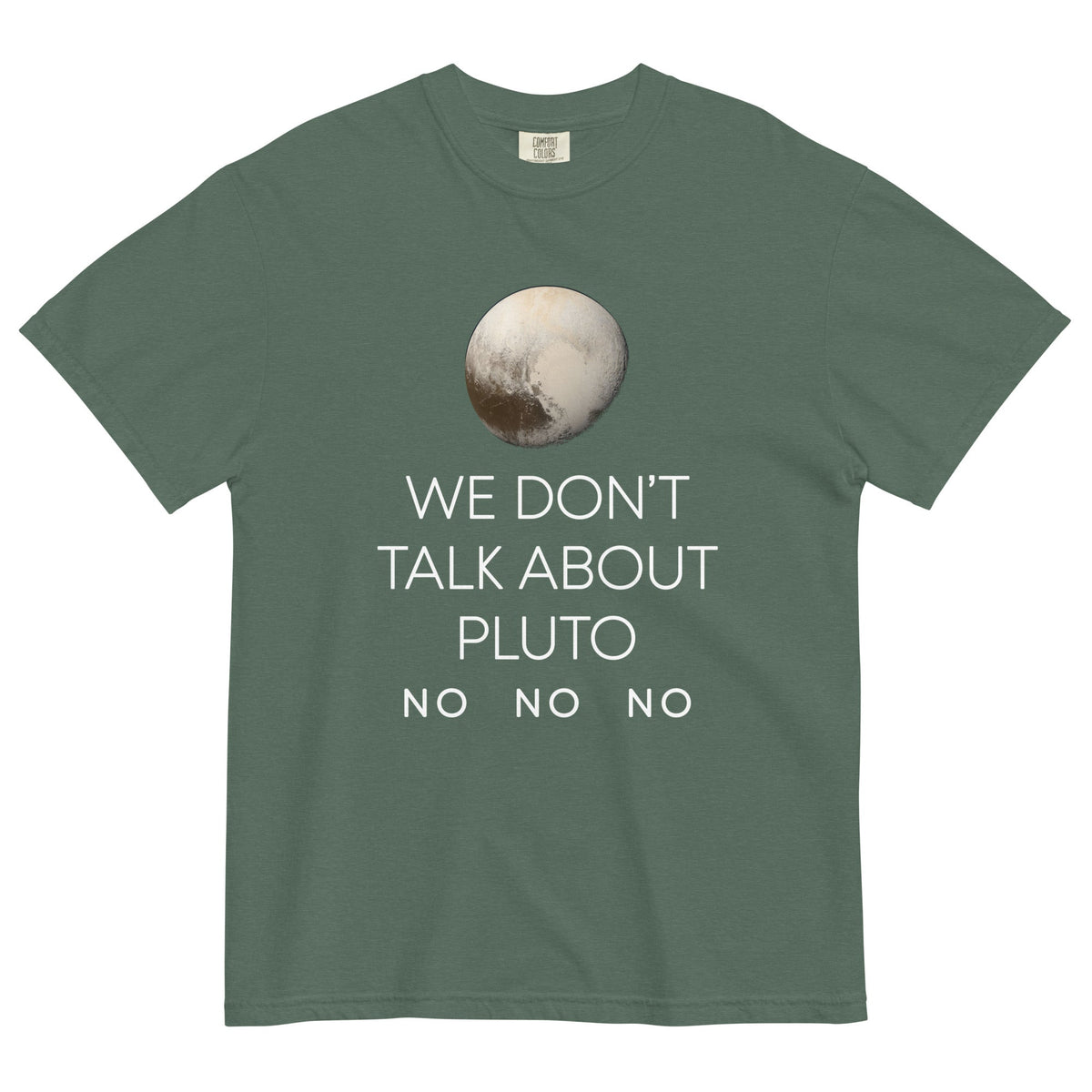 We Don't Talk About Pluto Men's Relaxed Fit Tee product image 5