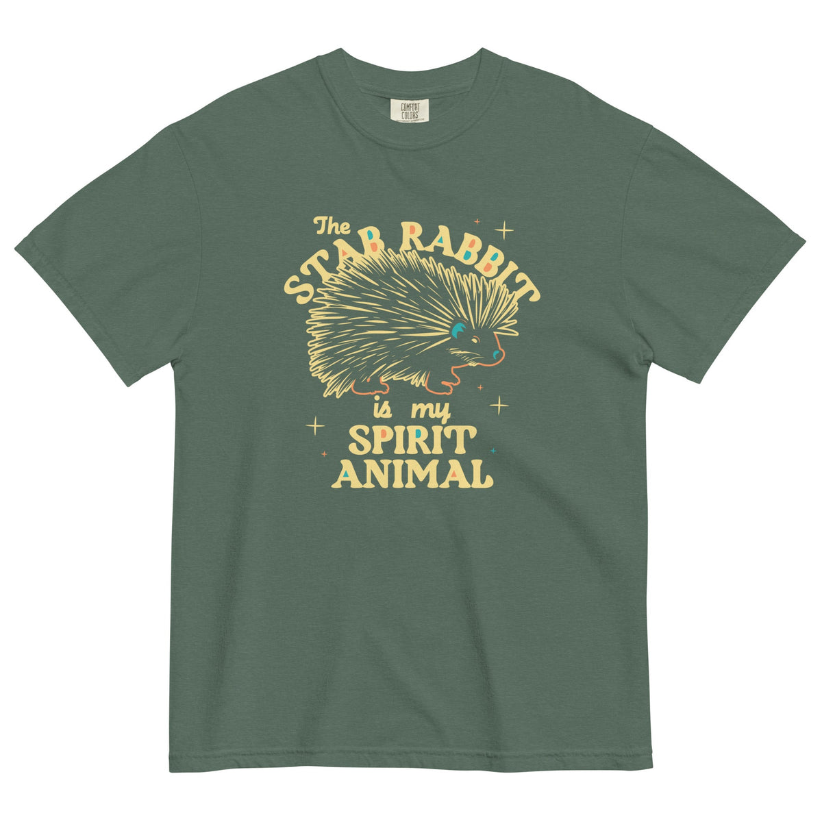 The Stab Rabbit Is My Spirit Animal Men's Relaxed Fit Tee product image 6