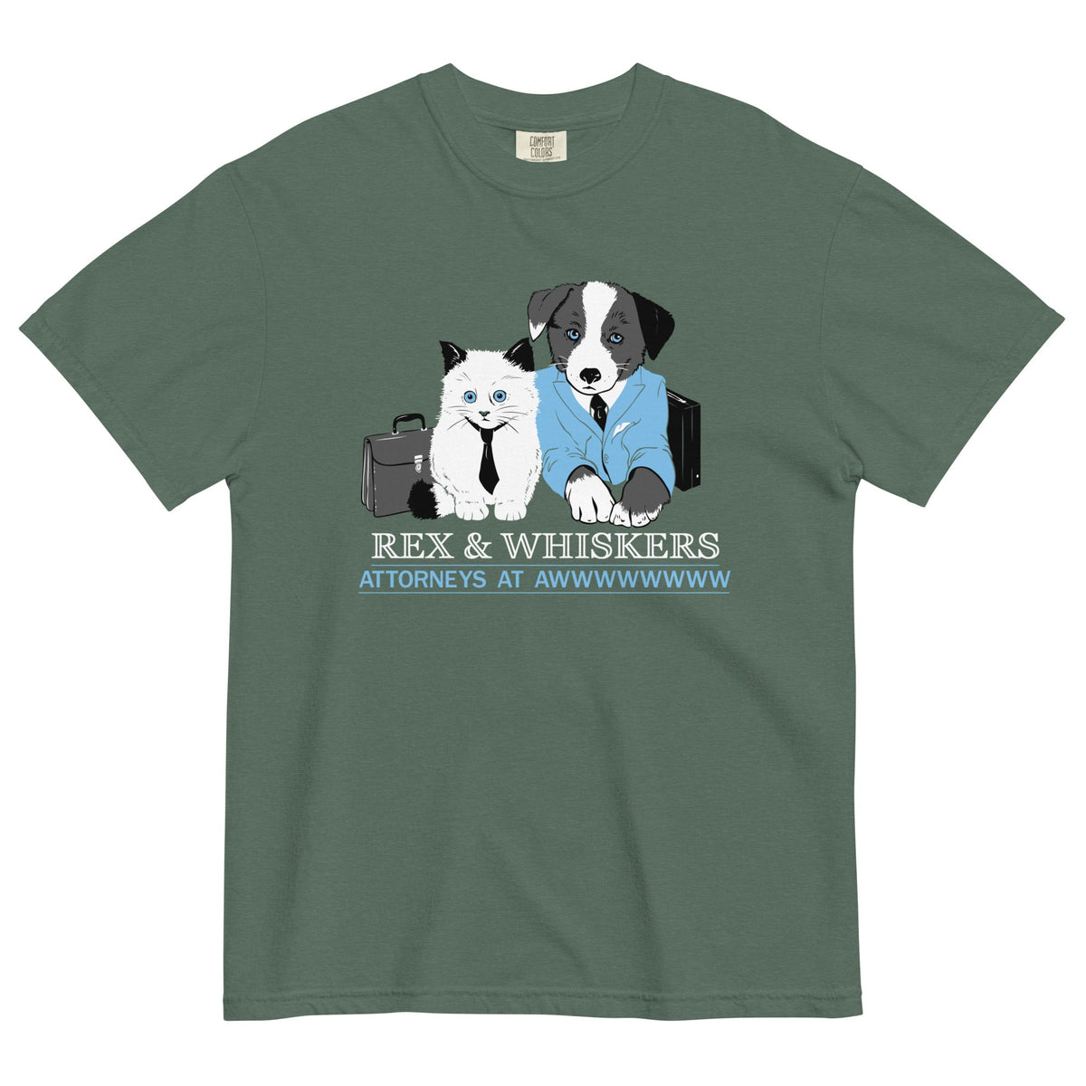 Rex and Whiskers Attorneys Men's Relaxed Fit Tee product image 7