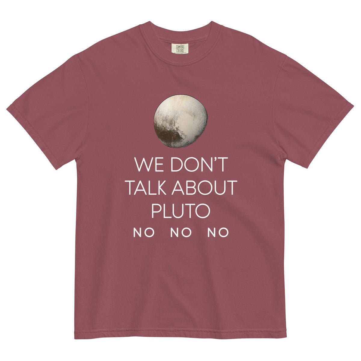 We Don't Talk About Pluto Men's Relaxed Fit Tee product image 4
