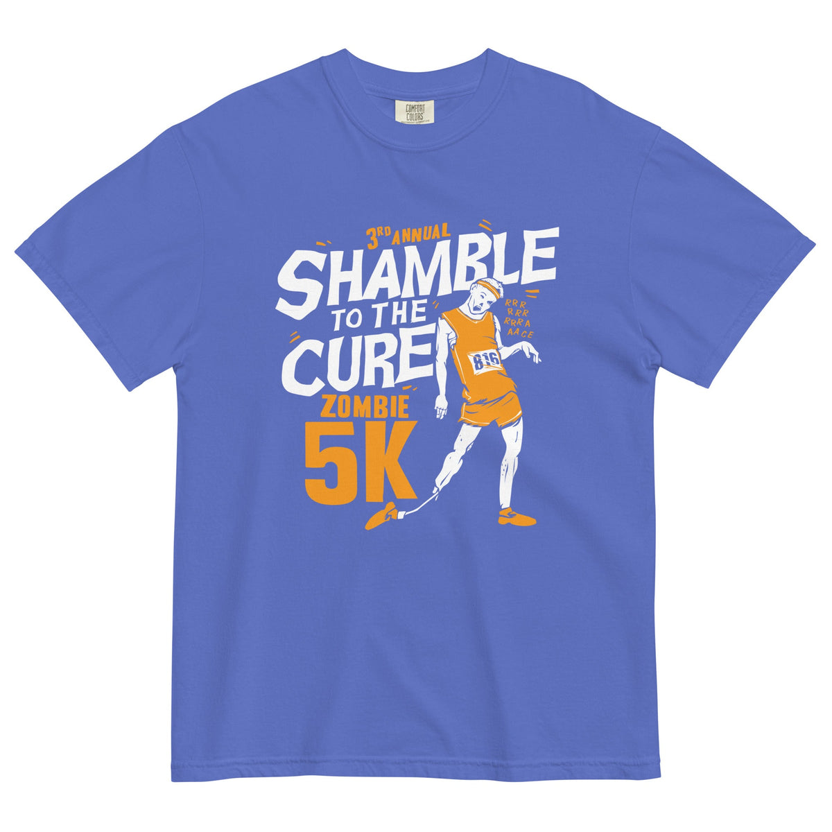 Shamble To The Cure Zombie 5K Men's Relaxed Fit Tee product image 1