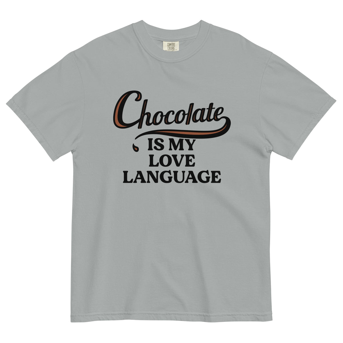 Chocolate Is My Love Language Men's Relaxed Fit Tee product image 1