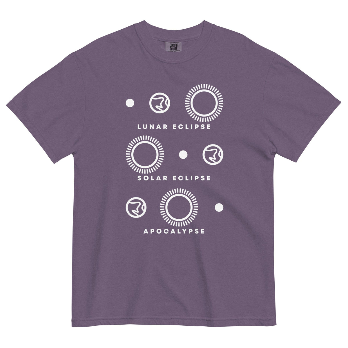 Lunar Eclipse Solar Apocalypse Men's Relaxed Fit Tee product image 6