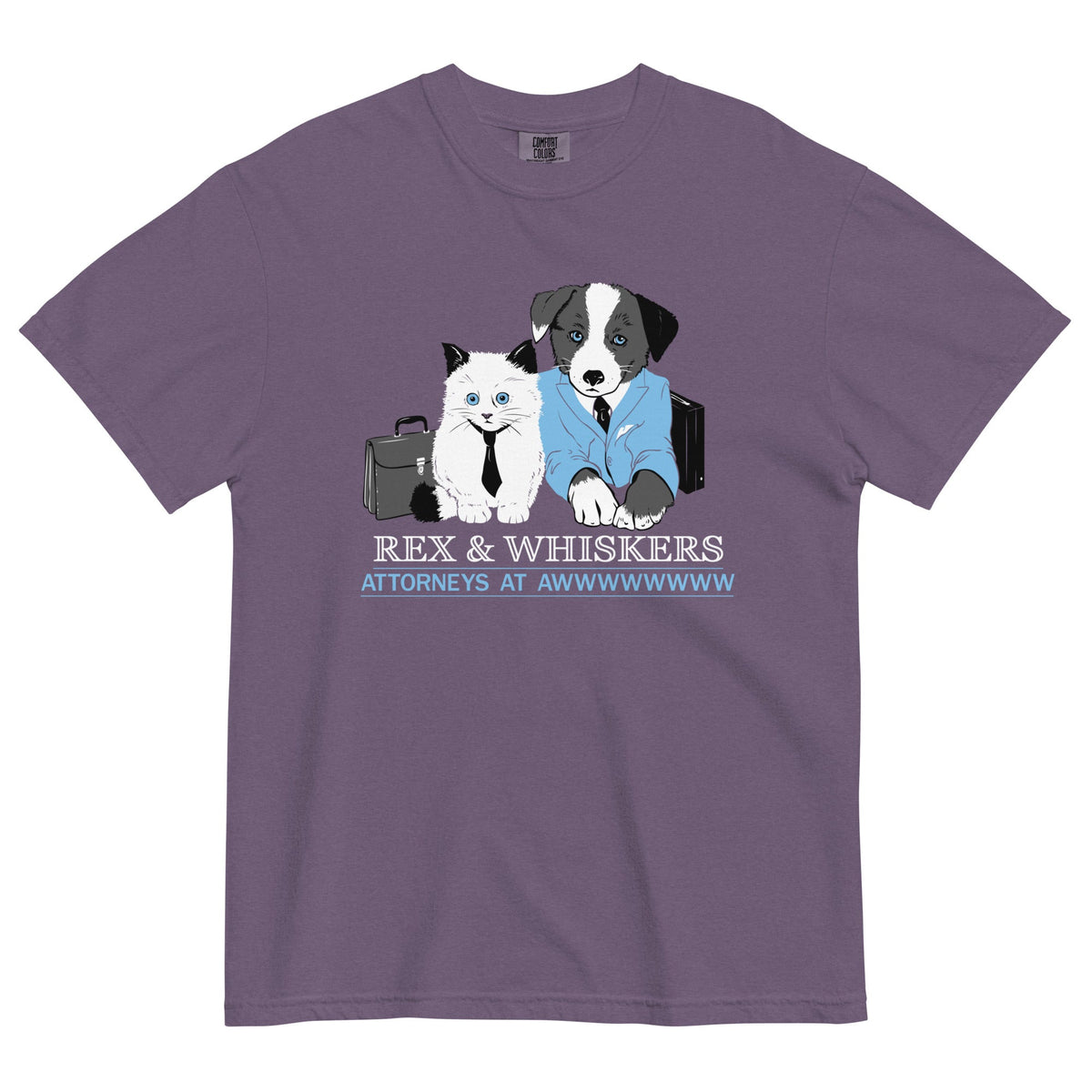 Rex and Whiskers Attorneys Men's Relaxed Fit Tee product image 5