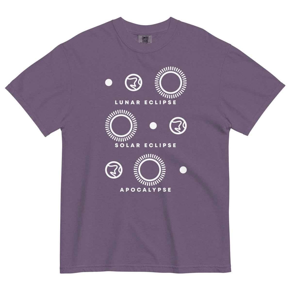 Lunar Eclipse Solar Apocalypse Men's Relaxed Fit Tee product image 12