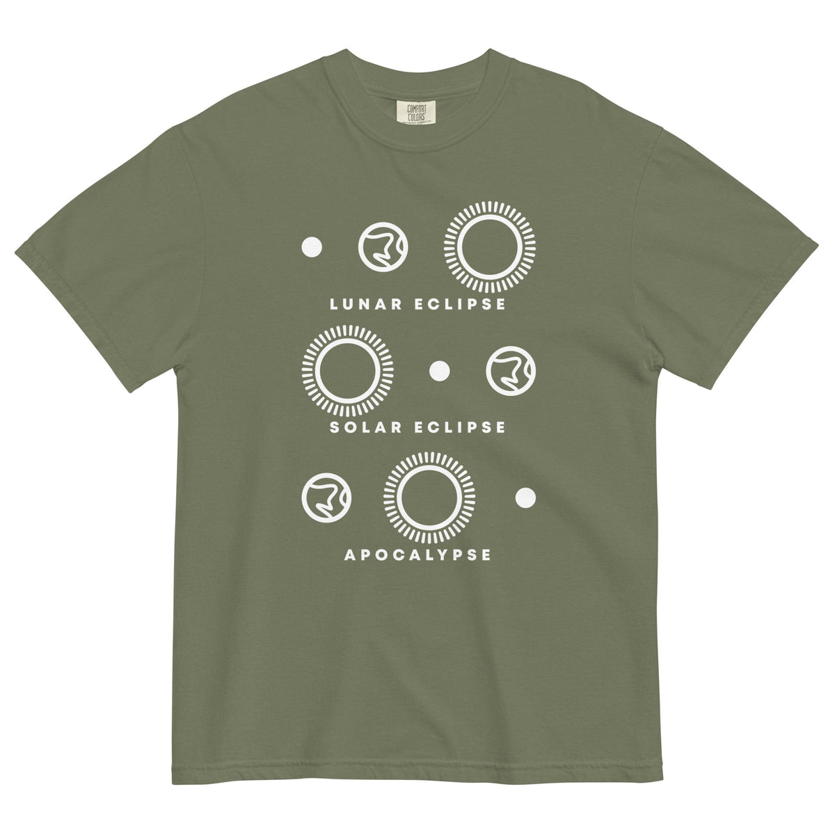 Lunar Eclipse Solar Apocalypse Men's Relaxed Fit Tee product image 4