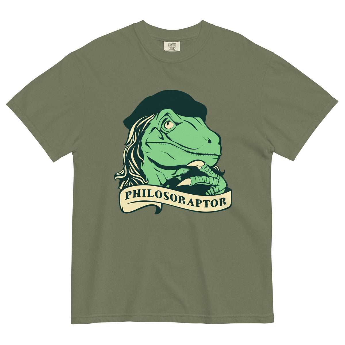 Philosoraptor Men's Relaxed Fit Tee product image 1