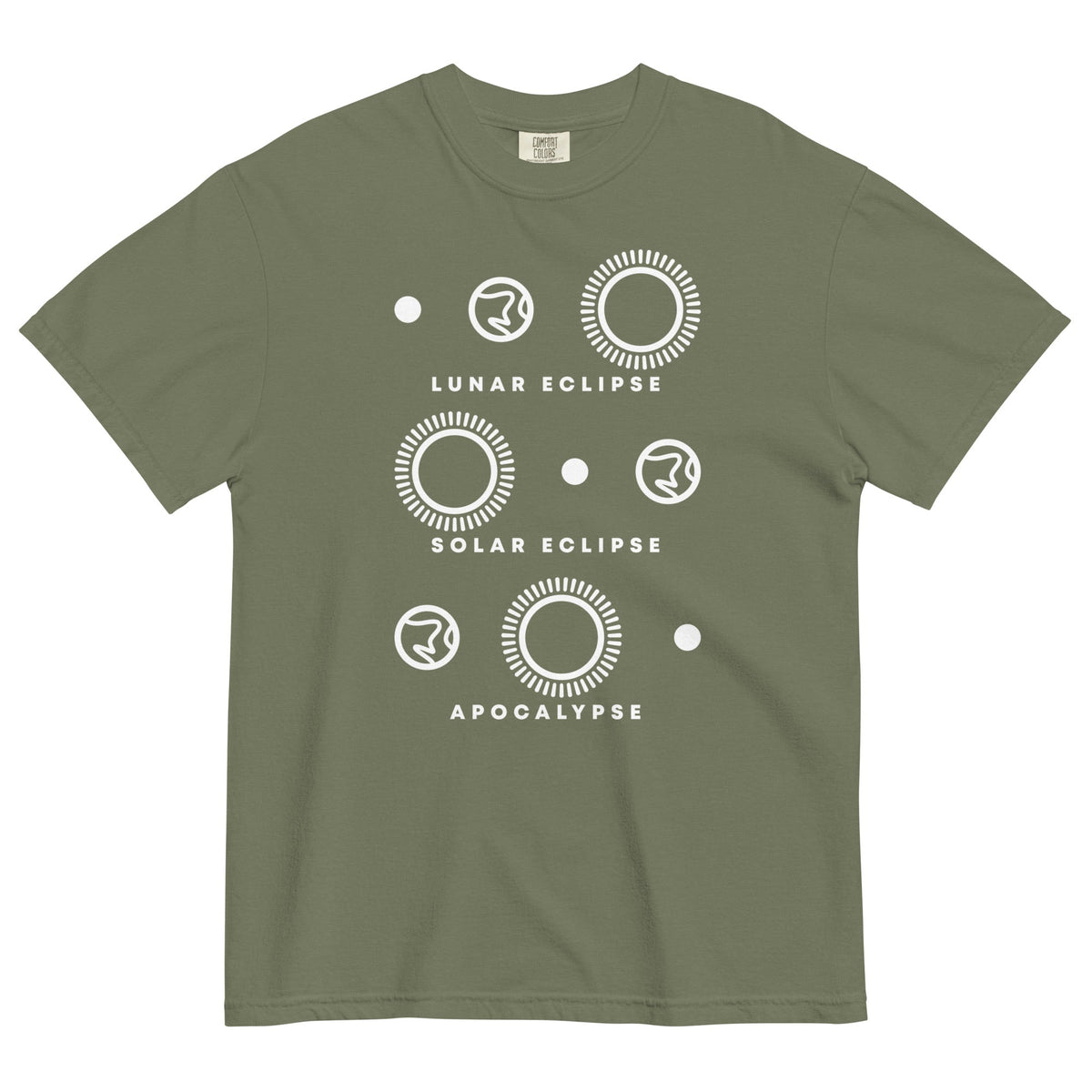 Lunar Eclipse Solar Apocalypse Men's Relaxed Fit Tee product image 11