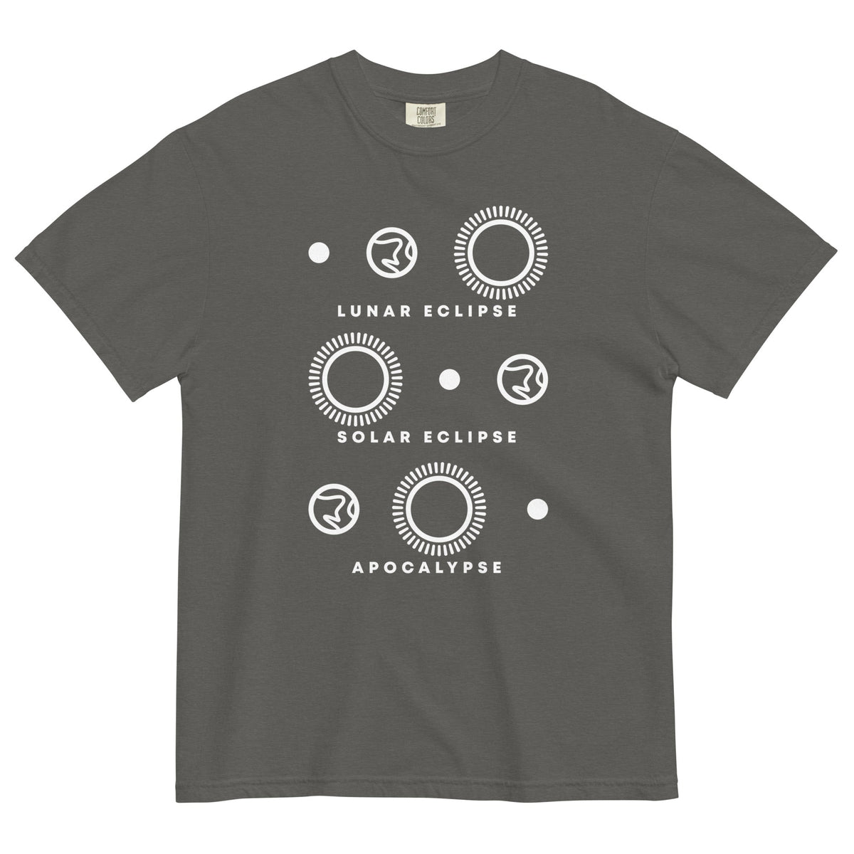 Lunar Eclipse Solar Apocalypse Men's Relaxed Fit Tee product image 5