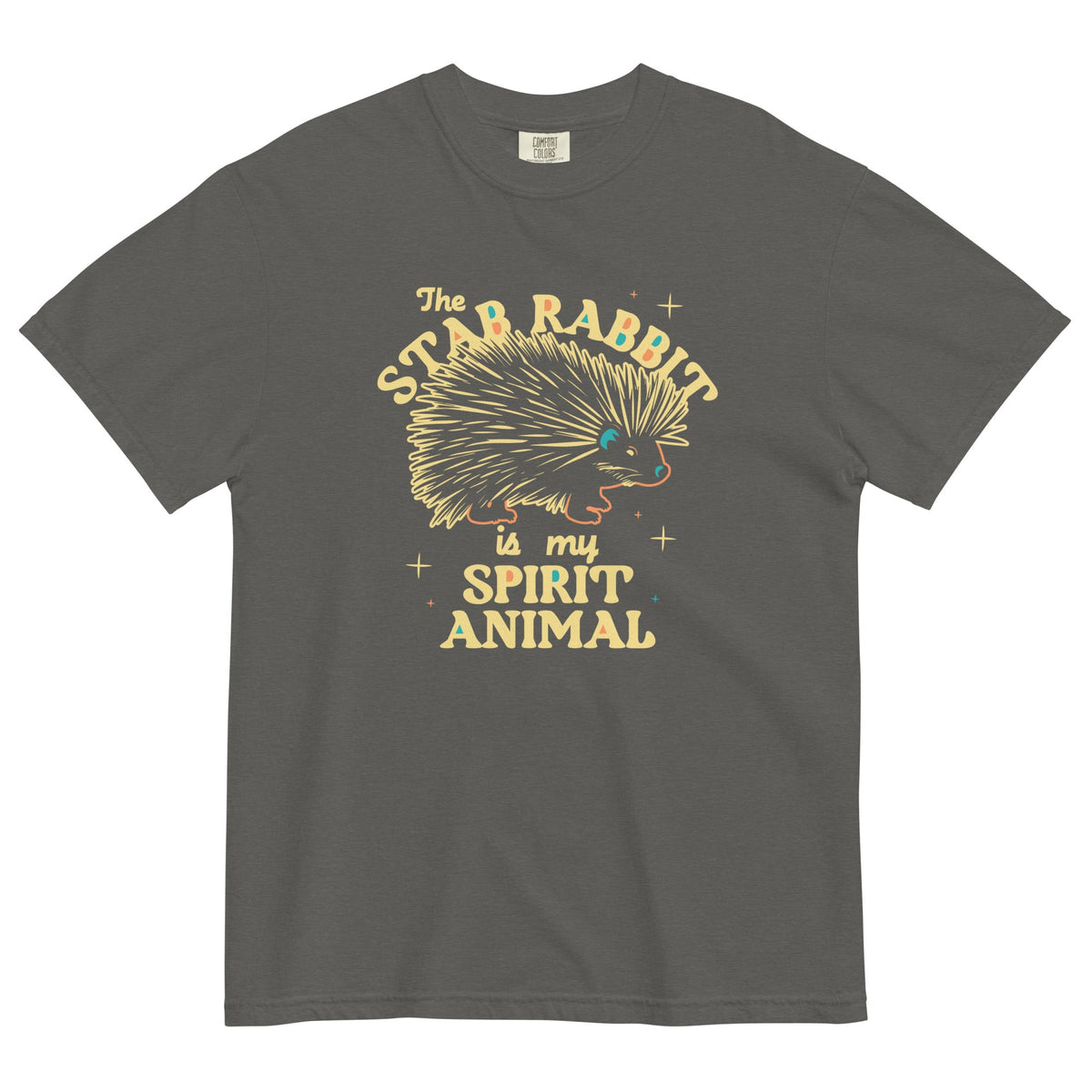 The Stab Rabbit Is My Spirit Animal Men's Relaxed Fit Tee product image 4