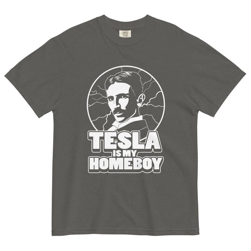Tesla Is My Homeboy Men's Relaxed Fit Tee product image 4