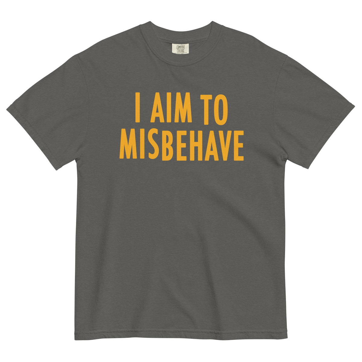 I Aim To Misbehave Men's Relaxed Fit Tee product image 4