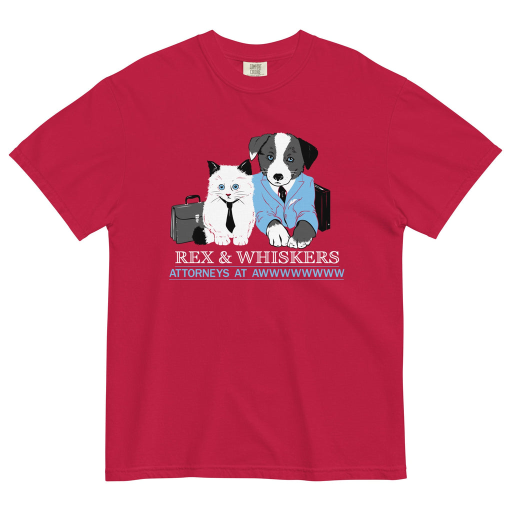 Rex and Whiskers Attorneys Men's Relaxed Fit Tee product image 2
