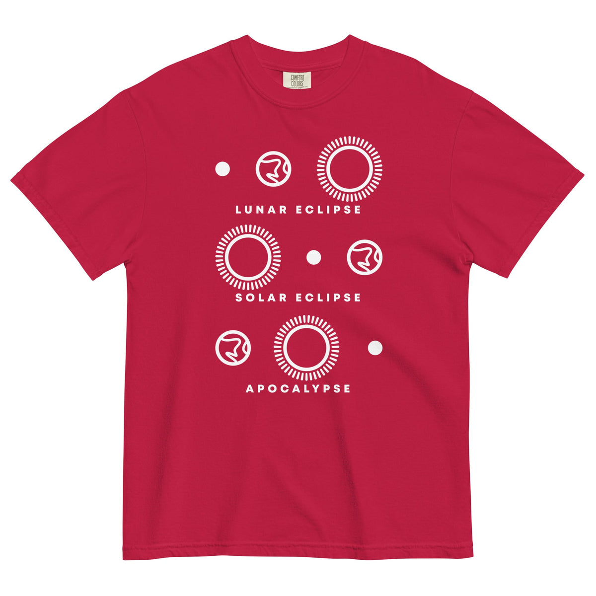 Lunar Eclipse Solar Apocalypse Men's Relaxed Fit Tee product image 8