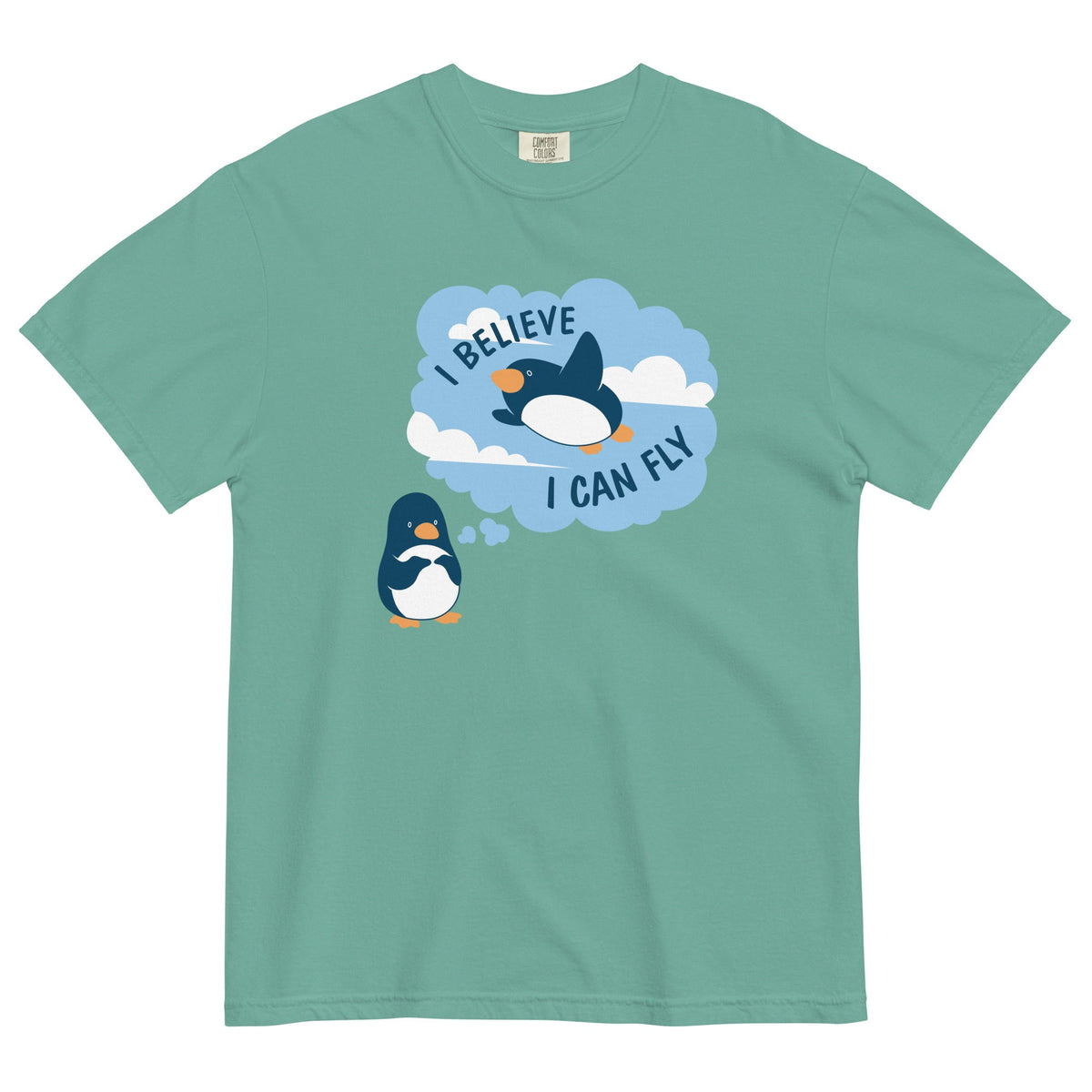 I Believe I Can Fly Men's Relaxed Fit Tee product image 5