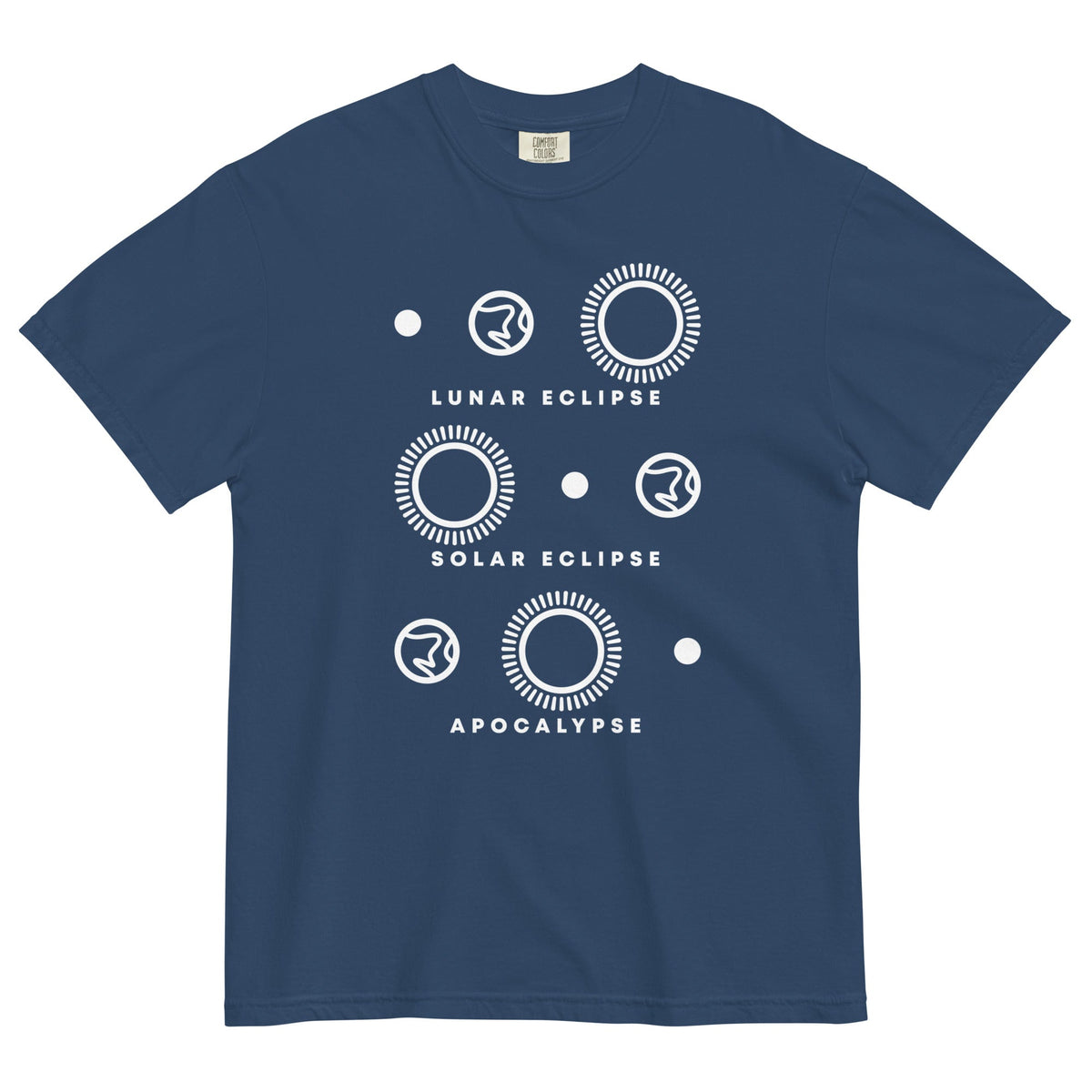 Lunar Eclipse Solar Apocalypse Men's Relaxed Fit Tee product image 3