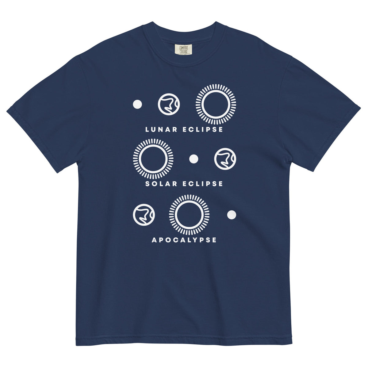 Lunar Eclipse Solar Apocalypse Men's Relaxed Fit Tee product image 9