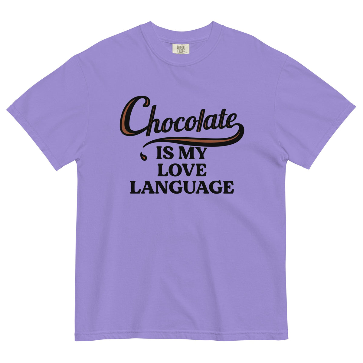 Chocolate Is My Love Language Men's Relaxed Fit Tee product image 2