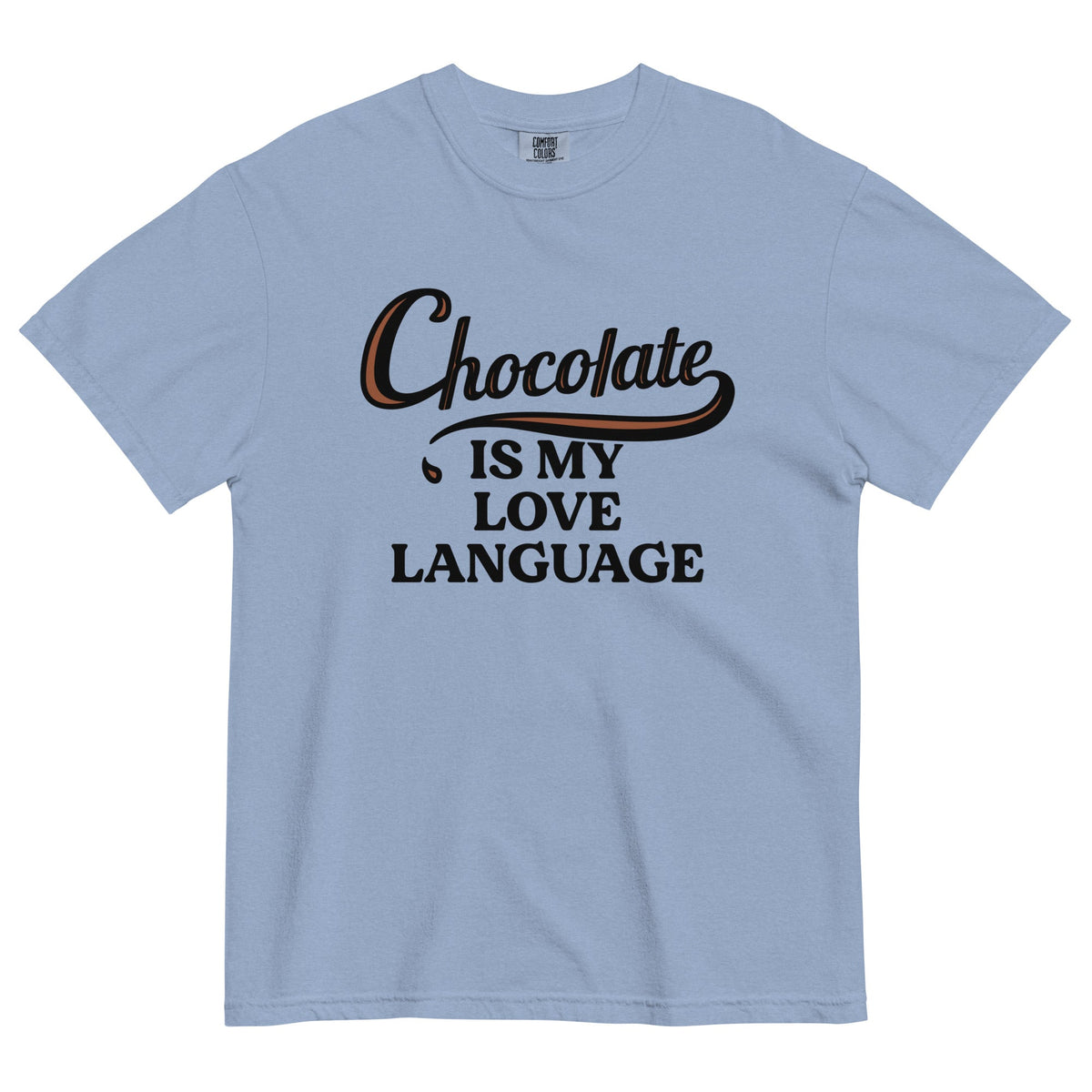 Chocolate Is My Love Language Men's Relaxed Fit Tee product image 3