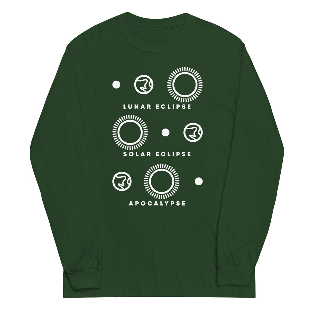 Lunar Eclipse Solar Apocalypse Unisex Long Sleeve Tee product image 3