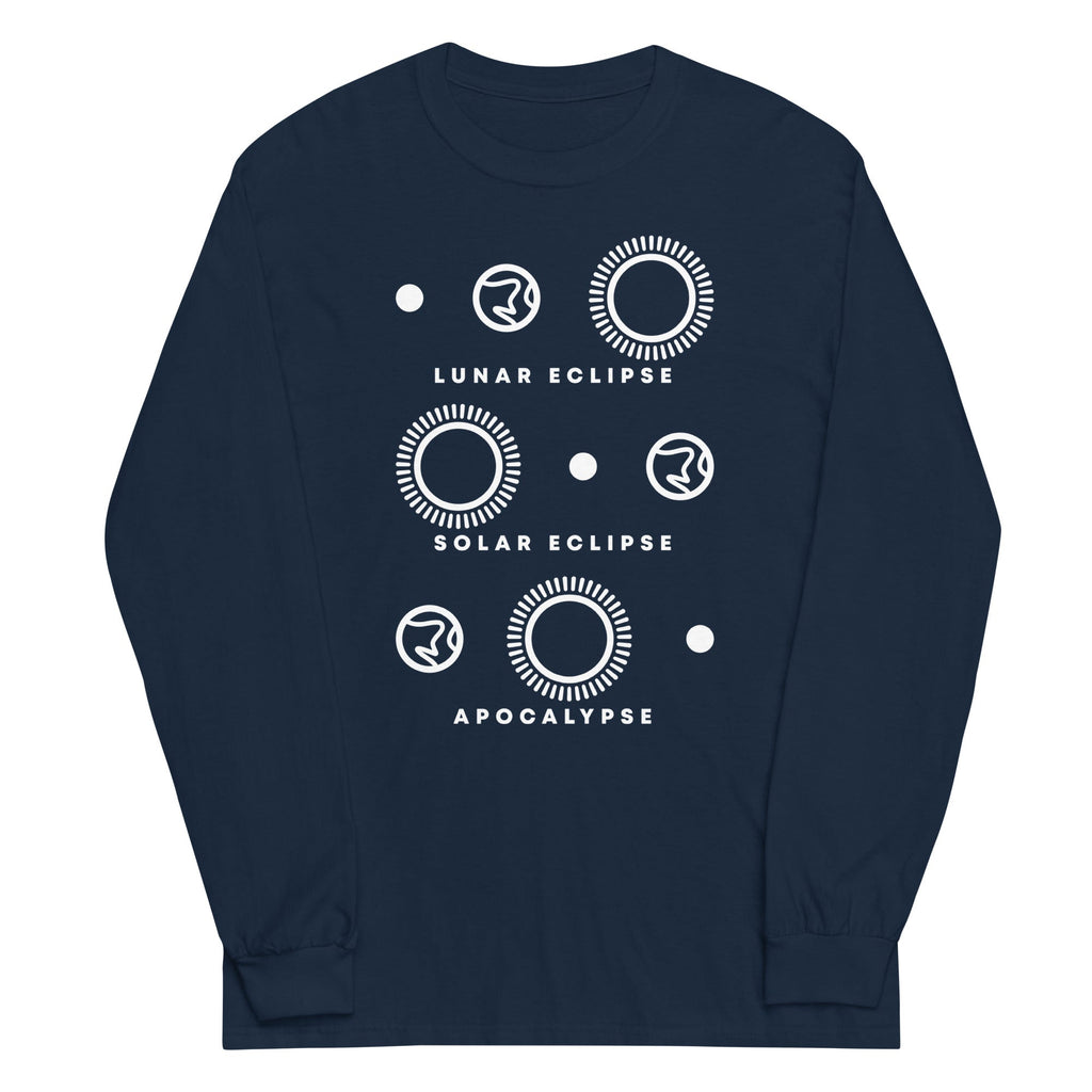 Lunar Eclipse Solar Apocalypse Unisex Long Sleeve Tee product image 4